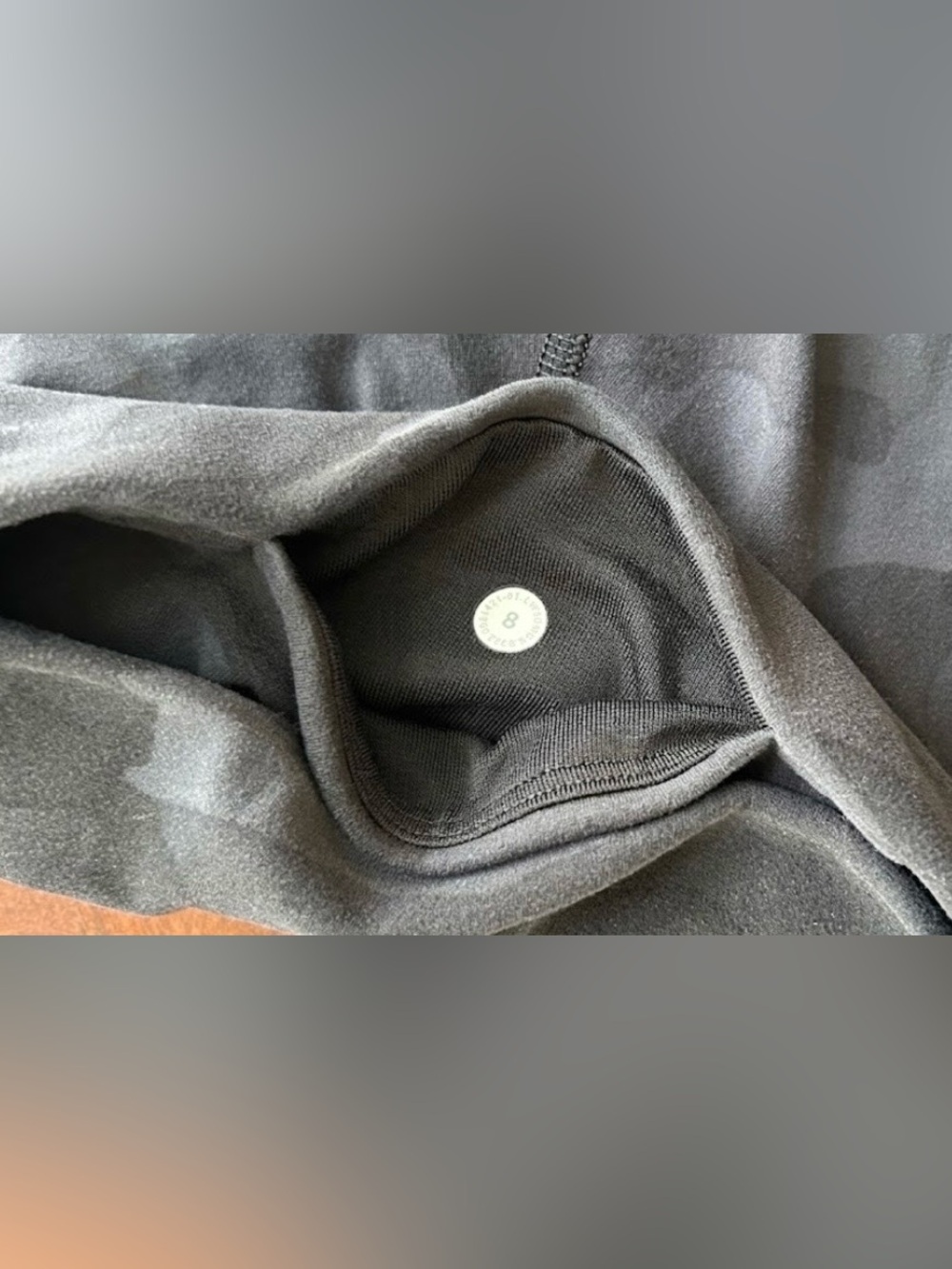 lululemon athletica Black Camo Joggers size 8 - Picture 7 of 8
